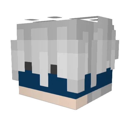 A_ramiro Minecraft avatar head, 3D render