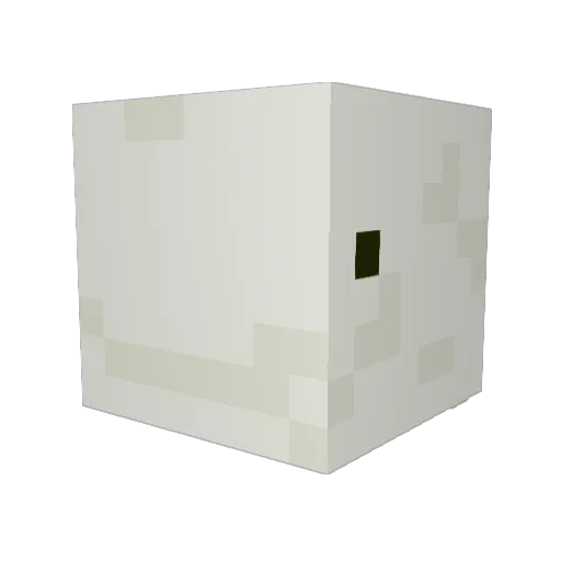 A_rlert Minecraft avatar head, 3D render