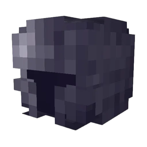 Aaatchoum Minecraft avatar head, 3D render