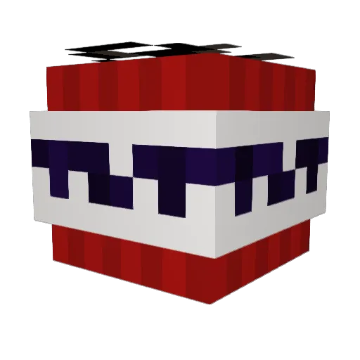 Aabeeel Minecraft avatar head, 3D render