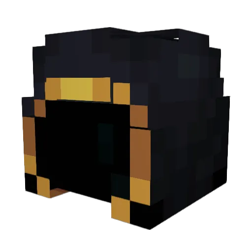 Aam1r Minecraft avatar head, 3D render