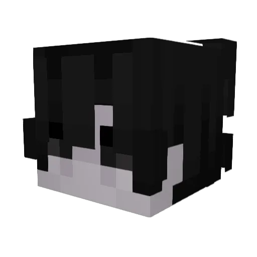 Aapelipappa Minecraft avatar head, 3D render