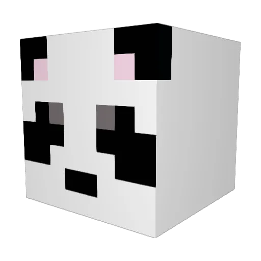 Aapozkiller Minecraft avatar head, 3D render