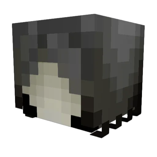 Aarios Minecraft avatar head, 3D render