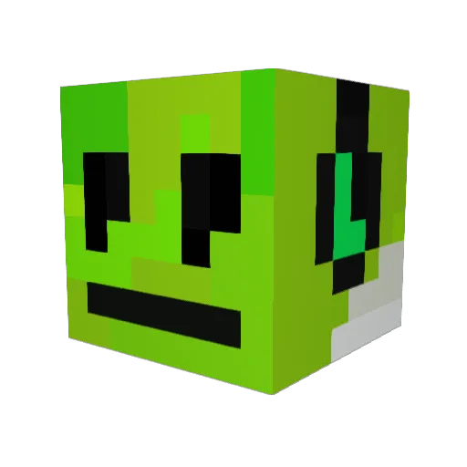 Aaro999 Minecraft avatar head, 3D render