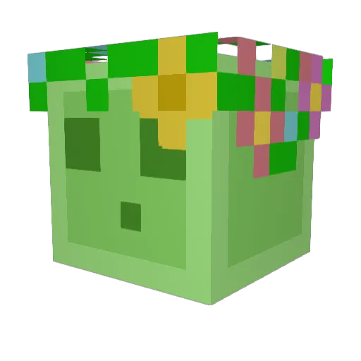 Aaron1106 Minecraft avatar head, 3D render