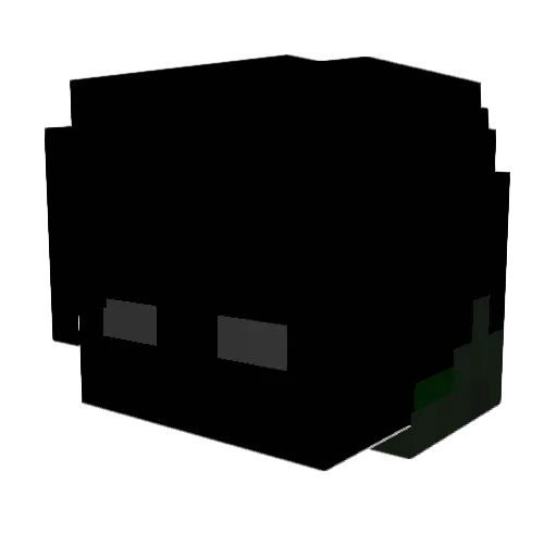 Aaron132010 Minecraft avatar head, 3D render