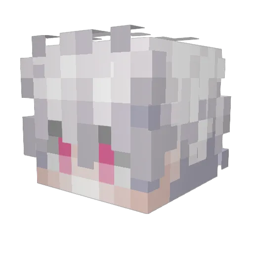 Aaron162 Minecraft avatar head, 3D render