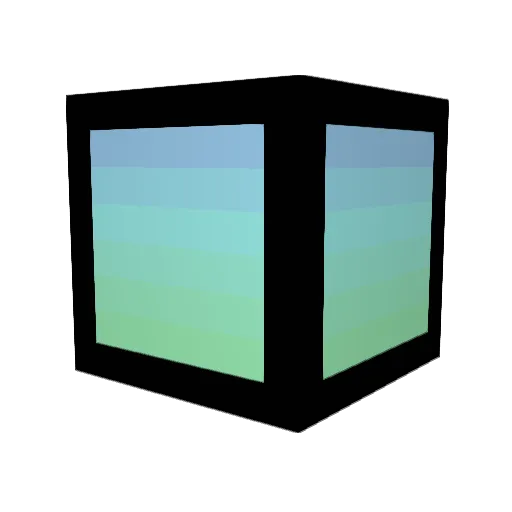 Aaron411_Youtube Minecraft avatar head, 3D render