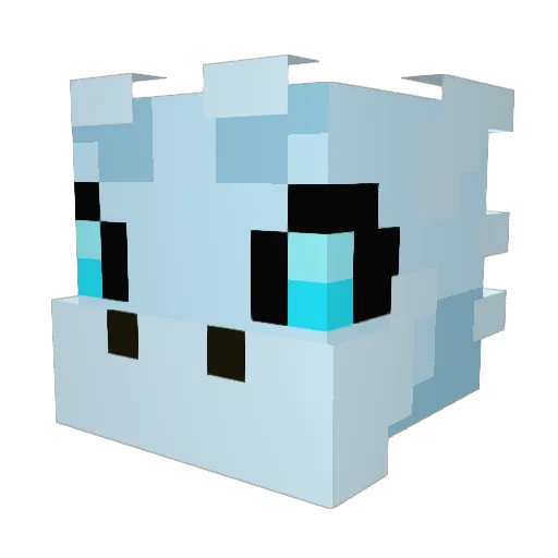 AaronBuilderBoy Minecraft avatar head, 3D render