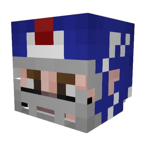 AaronJudgeLover Minecraft avatar head, 3D render