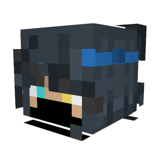 AaronKing967 Minecraft avatar head, 3D render