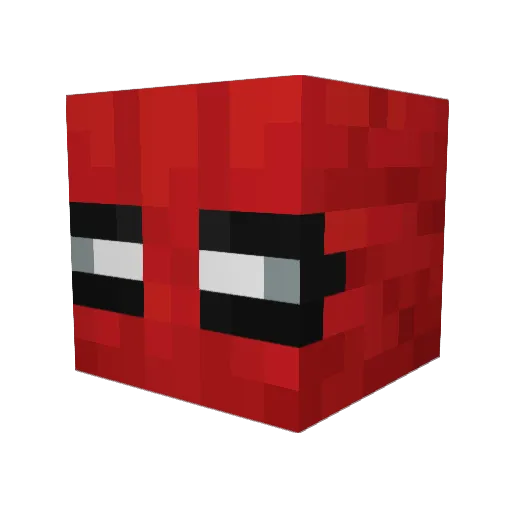 AaronSRJ Minecraft avatar head, 3D render