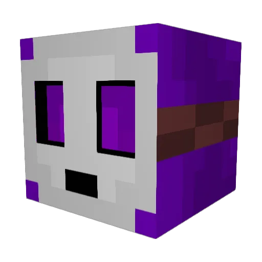AaronWorld Minecraft avatar head, 3D render