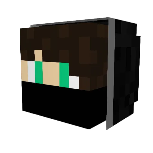 Aaron_David_NL Minecraft avatar head, 3D render