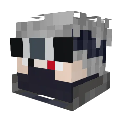 Aaron_Gee Minecraft avatar head, 3D render