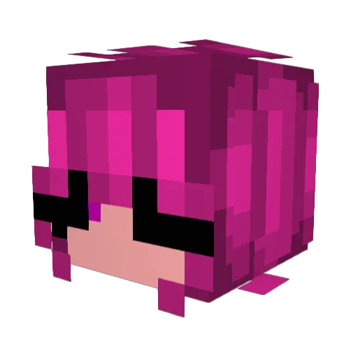 Aaronator23 Minecraft avatar head, 3D render