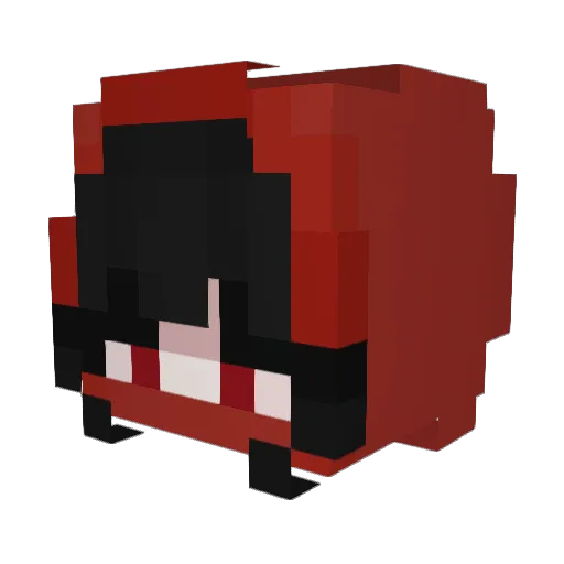 Aaroncy Minecraft avatar head, 3D render