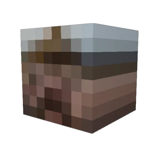 Aasurra Minecraft avatar head, 3D render