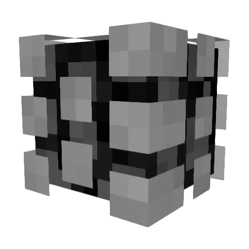 AbAnkor Minecraft avatar head, 3D render