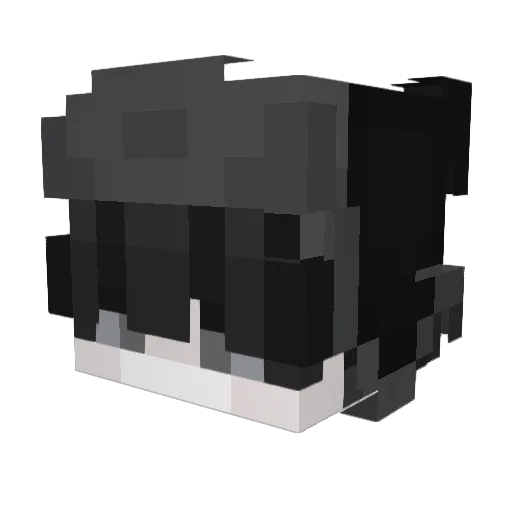 AbadGamer44K Minecraft avatar head, 3D render