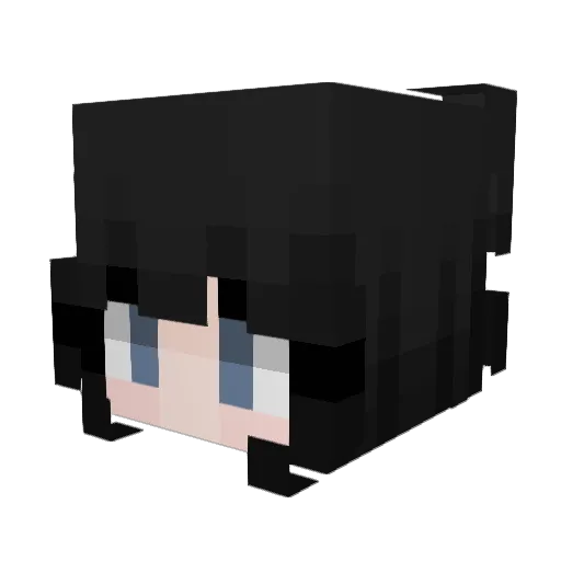 Abaddon6645 Minecraft avatar head, 3D render