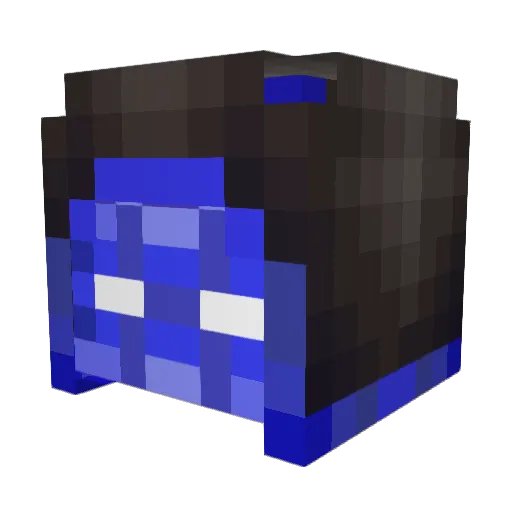 Abaddon666 Minecraft avatar head, 3D render