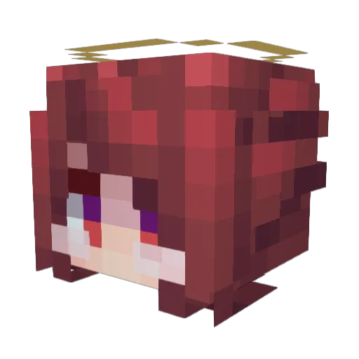 Abandon810 Minecraft avatar head, 3D render