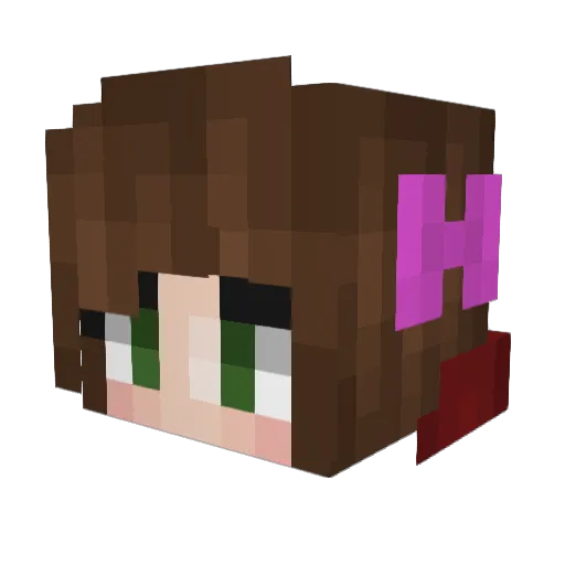 Abarry05 Minecraft avatar head, 3D render