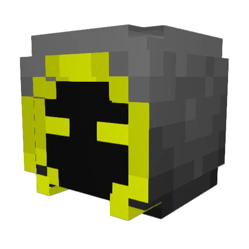 Abbe1311 Minecraft avatar head, 3D render