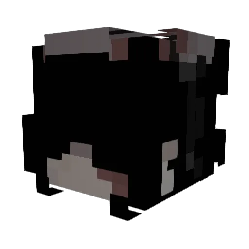 AbbyAbbs2012 Minecraft avatar head, 3D render