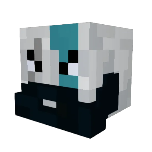 Abdalkaders212 Minecraft avatar head, 3D render