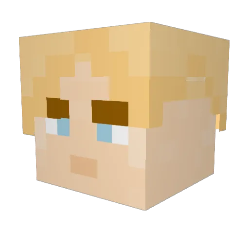 Abdelr7man2007 Minecraft avatar head, 3D render