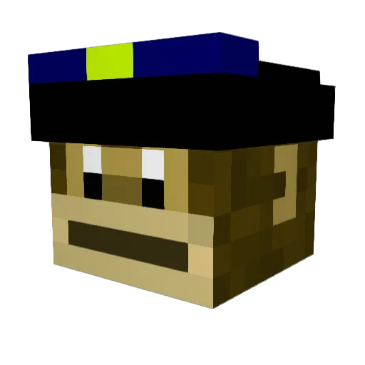 AbdiAllahBomba Minecraft avatar head, 3D render