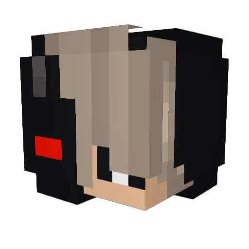 Abdo_Games_YT Minecraft avatar head, 3D render