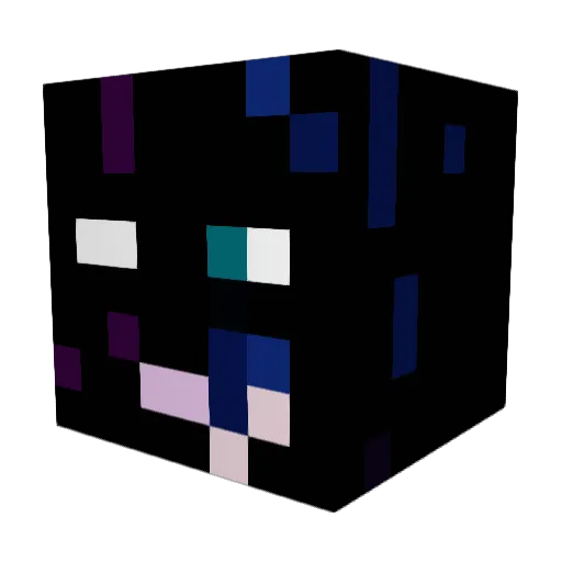 Abdul345 Minecraft avatar head, 3D render