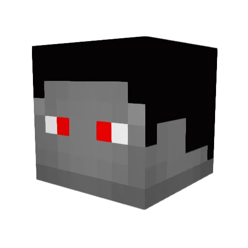 AbdulKader Minecraft avatar head, 3D render