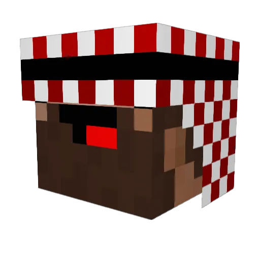 Abdul_Ahamed Minecraft avatar head, 3D render