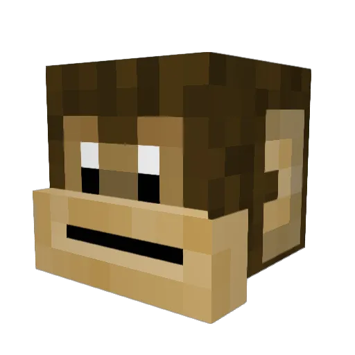AbdullahB123 Minecraft avatar head, 3D render
