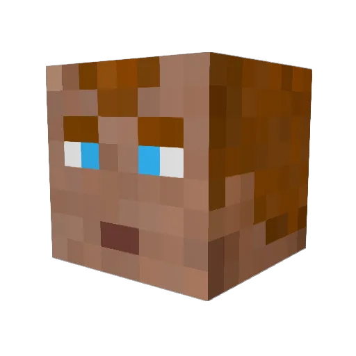 AbdullahOcalanN Minecraft avatar head, 3D render