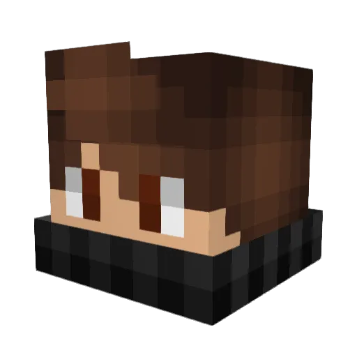 Abdullah_G4mer Minecraft avatar head, 3D render