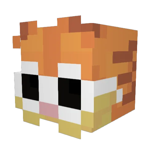 Abdullaziz_ Minecraft avatar head, 3D render