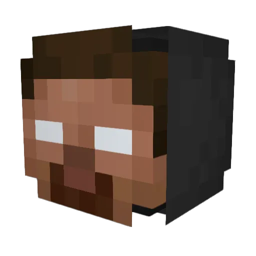 Abdullh3333 Minecraft avatar head, 3D render