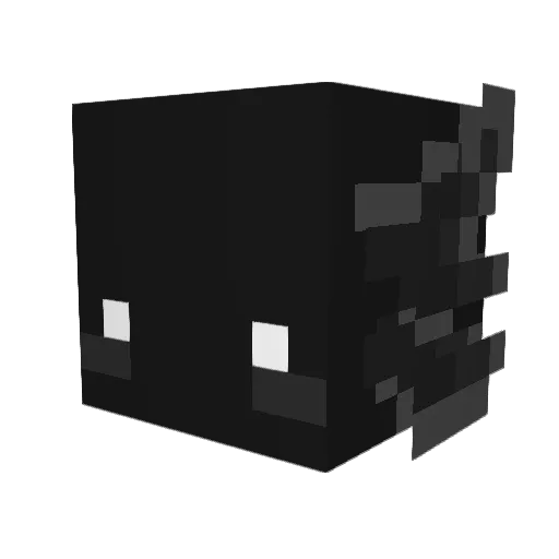 Abeatz_ Minecraft avatar head, 3D render