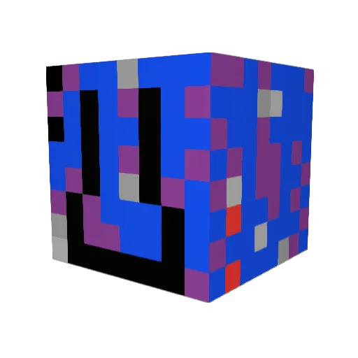 AbeerTheLengend Minecraft avatar head, 3D render