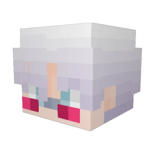 Abel6417 Minecraft avatar head, 3D render