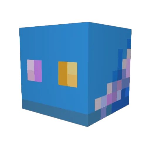 Abelox976 Minecraft avatar head, 3D render