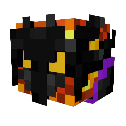 Abernaithi Minecraft avatar head, 3D render