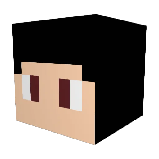 Abhay6044 Minecraft avatar head, 3D render