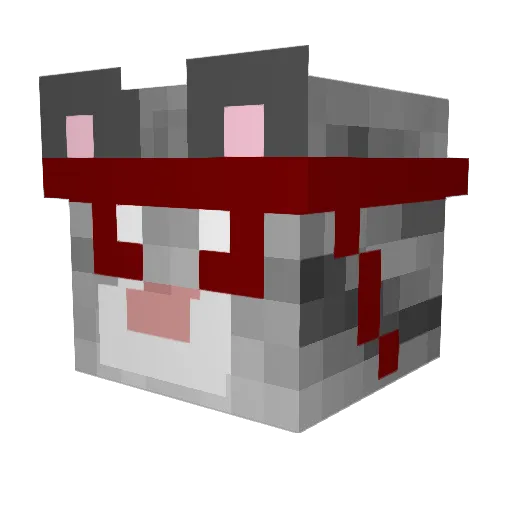 AbidalEric Minecraft avatar head, 3D render